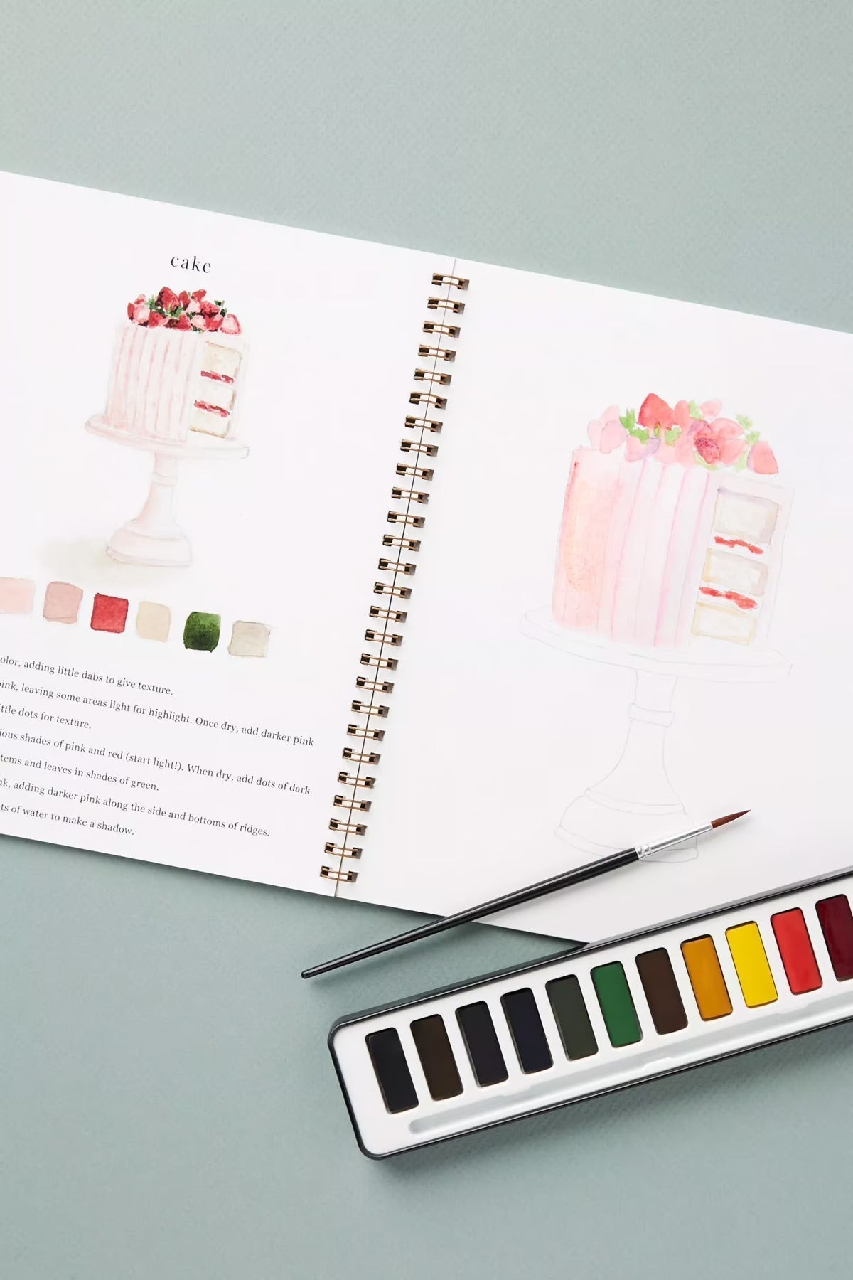 Akvarellia™ | Spark Your Creativity with Our Fun Watercolor Workbook!