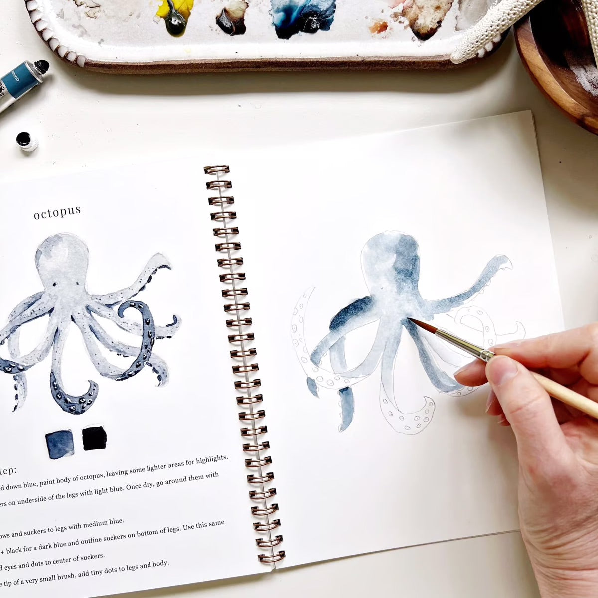 Akvarellia™ | Spark Your Creativity with Our Fun Watercolor Workbook!