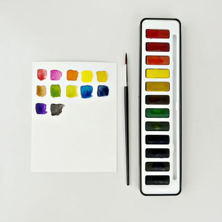 Akvarellia™ | Spark Your Creativity with Our Fun Watercolor Workbook!