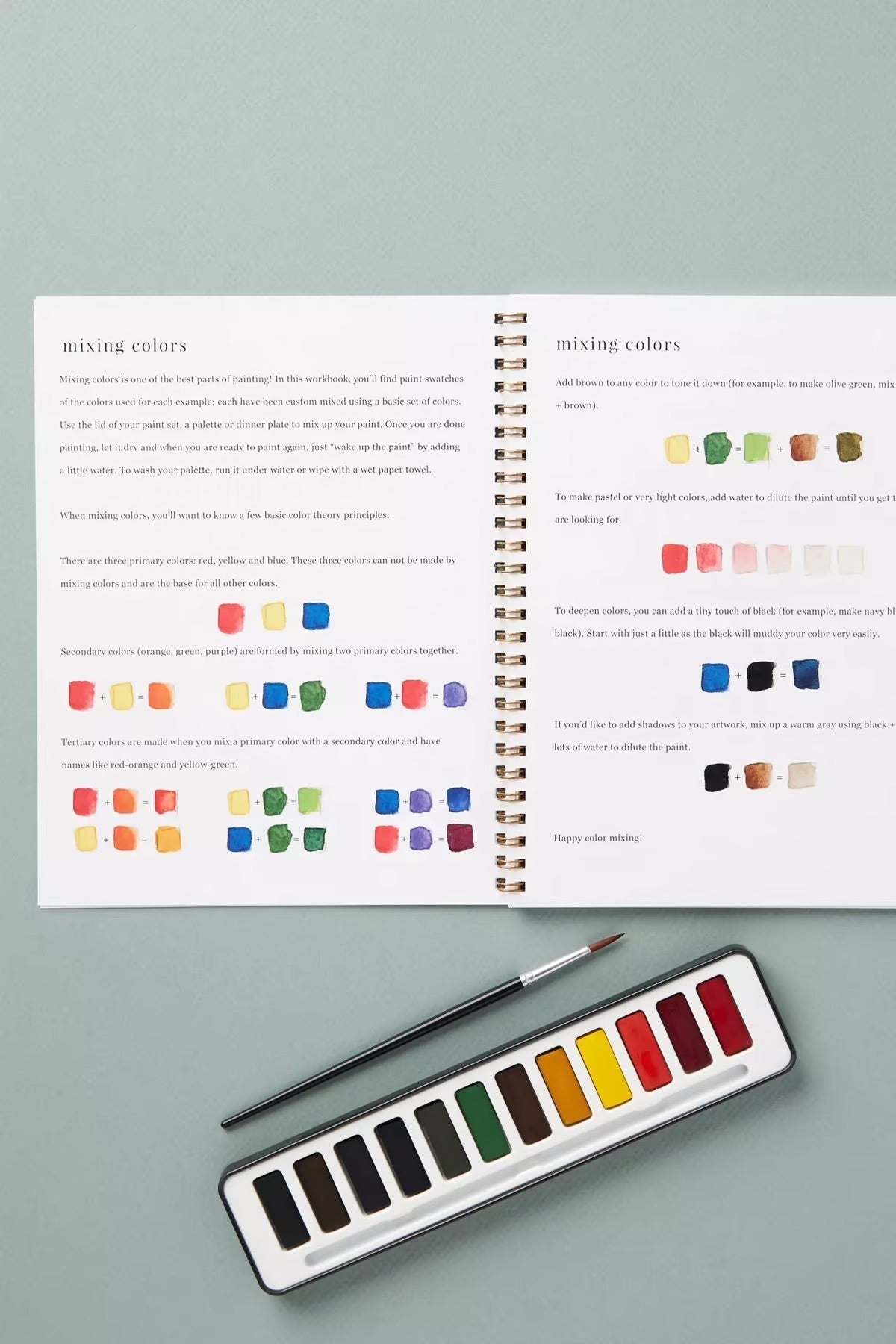Akvarellia™ | Spark Your Creativity with Our Fun Watercolor Workbook!