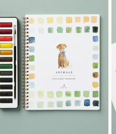 Akvarellia™ | Spark Your Creativity with Our Fun Watercolor Workbook!