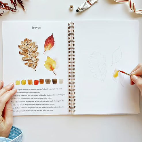 Akvarellia™ | Spark Your Creativity with Our Fun Watercolor Workbook!