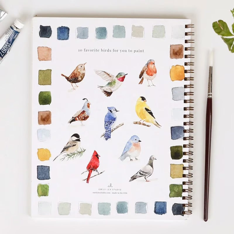 Akvarellia™ | Spark Your Creativity with Our Fun Watercolor Workbook!