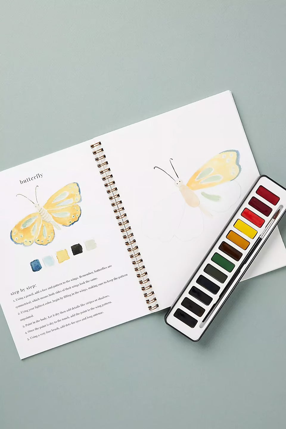 Akvarellia™ | Spark Your Creativity with Our Fun Watercolor Workbook!