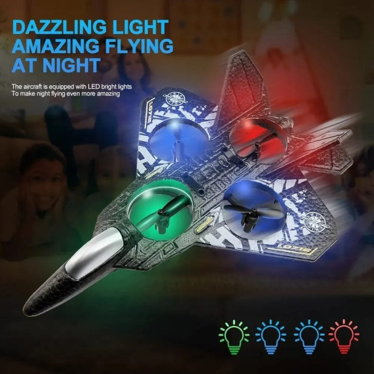 SkyRaptor™ LED RC Jet