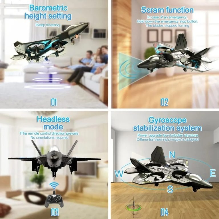 SkyRaptor™ LED RC Jet