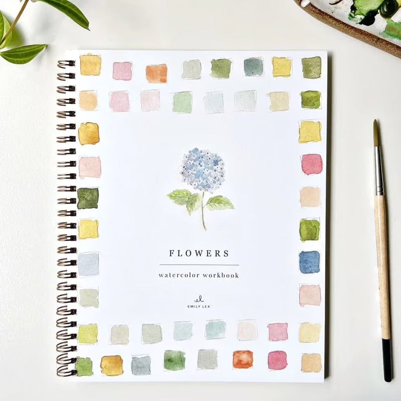 Akvarellia™ | Spark Your Creativity with Our Fun Watercolor Workbook!