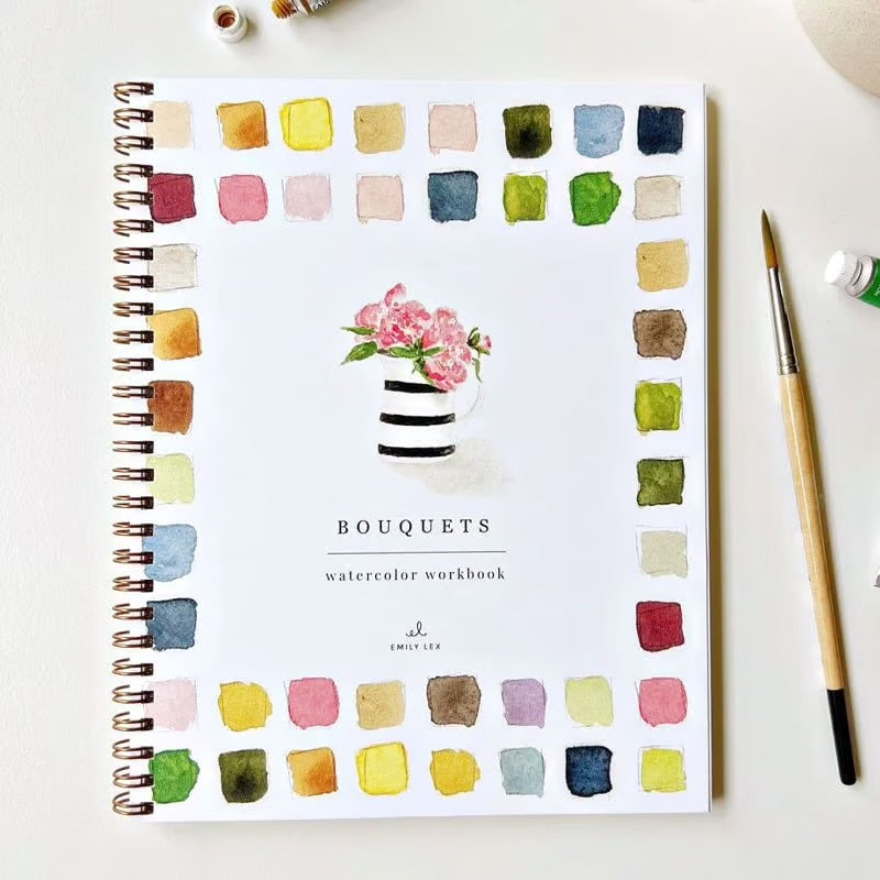 Akvarellia™ | Spark Your Creativity with Our Fun Watercolor Workbook!
