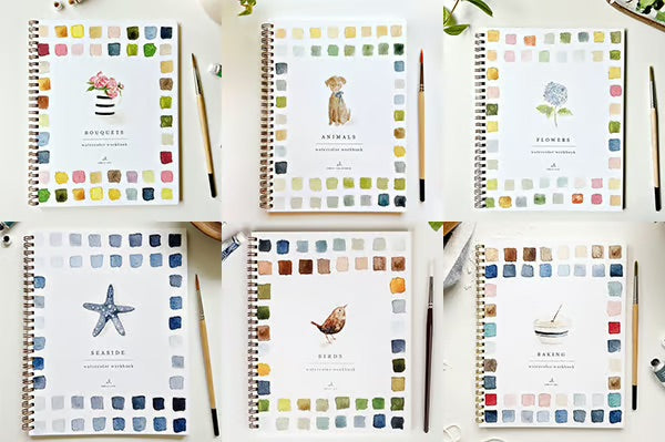 Akvarellia™ | Spark Your Creativity with Our Fun Watercolor Workbook!
